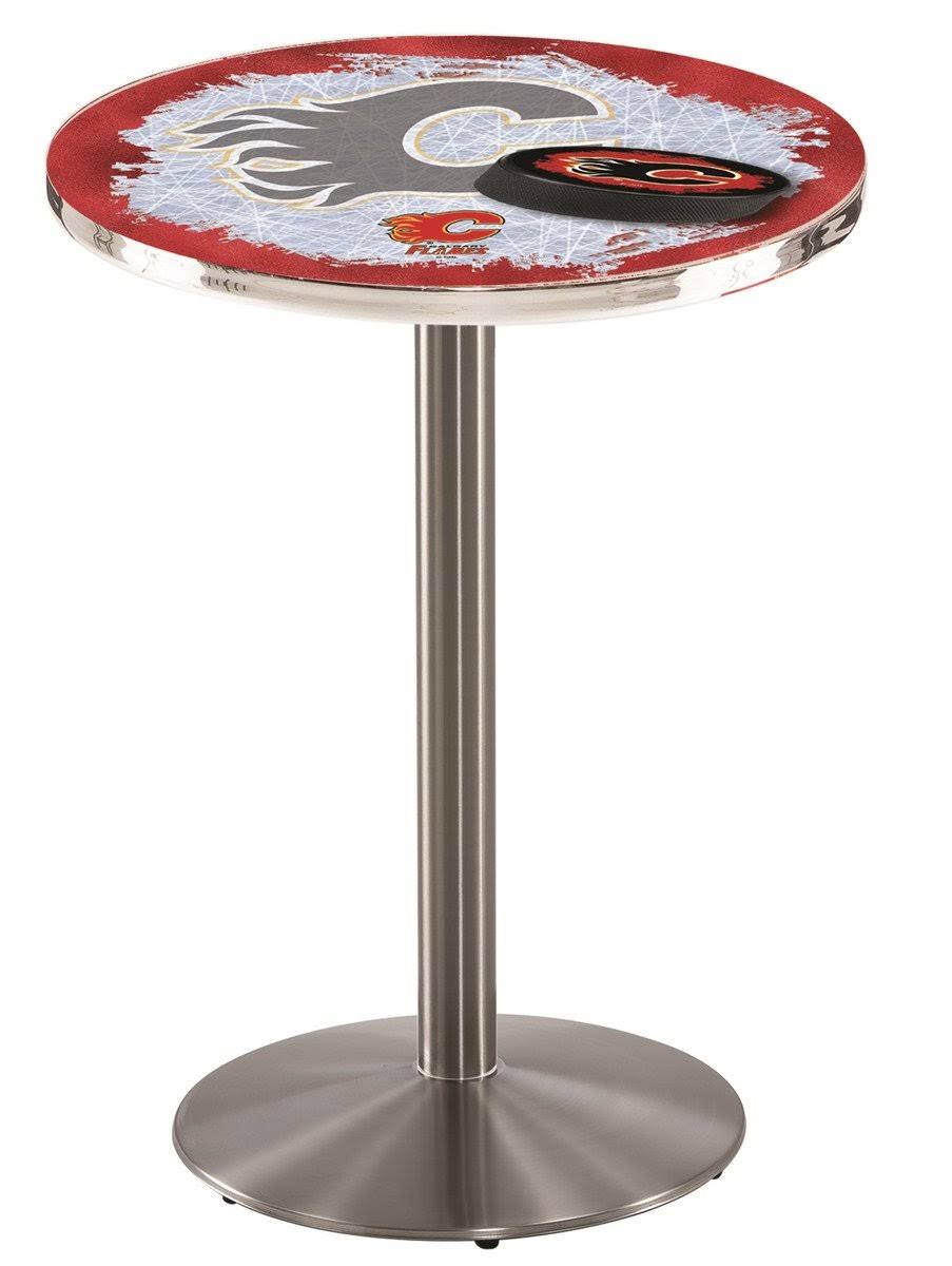 Calgary Flames Pub Table Z117941