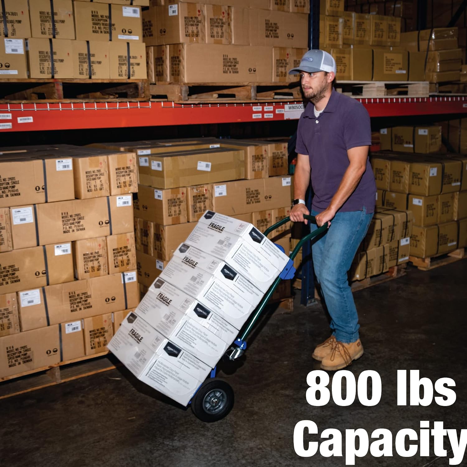 800 lbs Quick Latch Hand Truck C3036