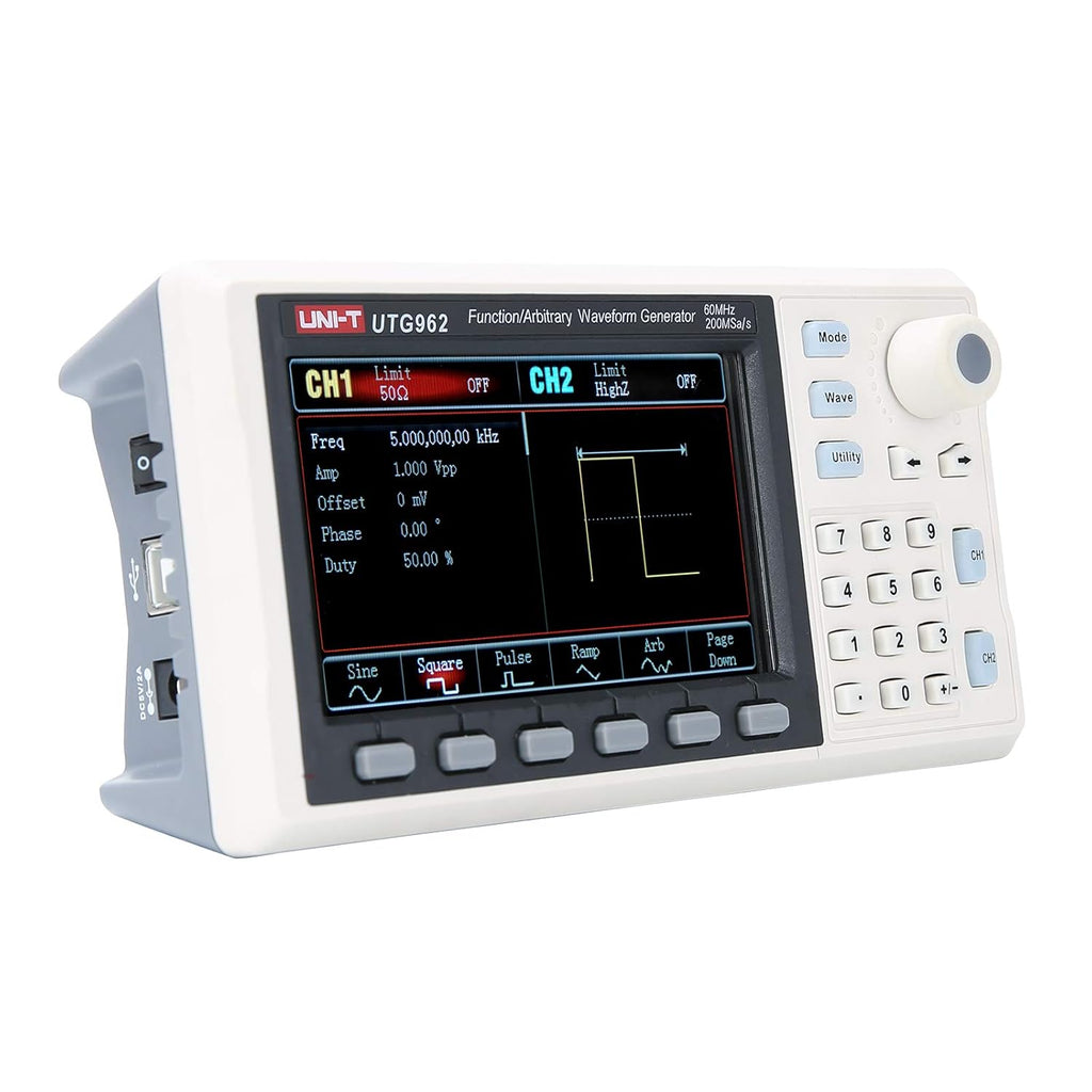 Function Generator Arbitrary Waveform 60 MHz Dual-Channel 200MSa/s 14 Bits Frequency Meter M379