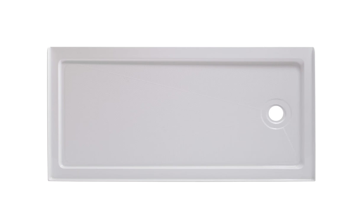 White Rectangular Shower Base O513023