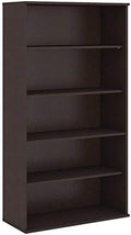 5 Shelf Bookcase in Mocha Cherry F906