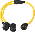 NEMA 10-30P 3 Prong Male Plug to 2 Outlet Female Receptacle 10-30R Y Splitter STW 3 Feet 120V/240V 30 Amp Power Cord Adapter Pack of 2 L1882