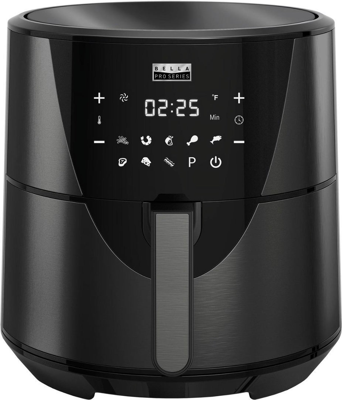 8-qt. Digital Air Fryer Black Stainless Steel F2846