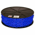 Traffic Blue Plastic Chain Barrier on A Reel X408