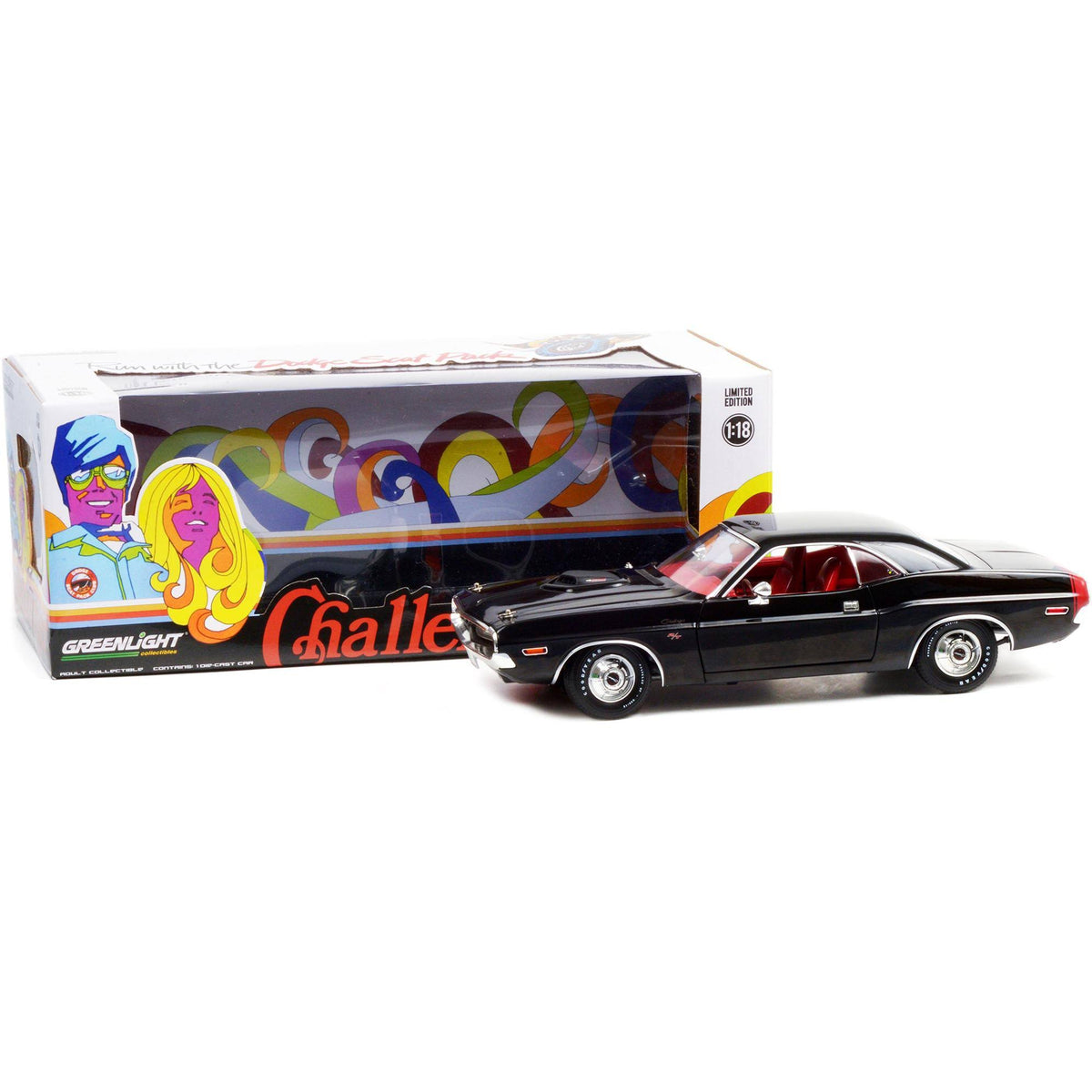 Black 1/18 Diecast Model Car V31451