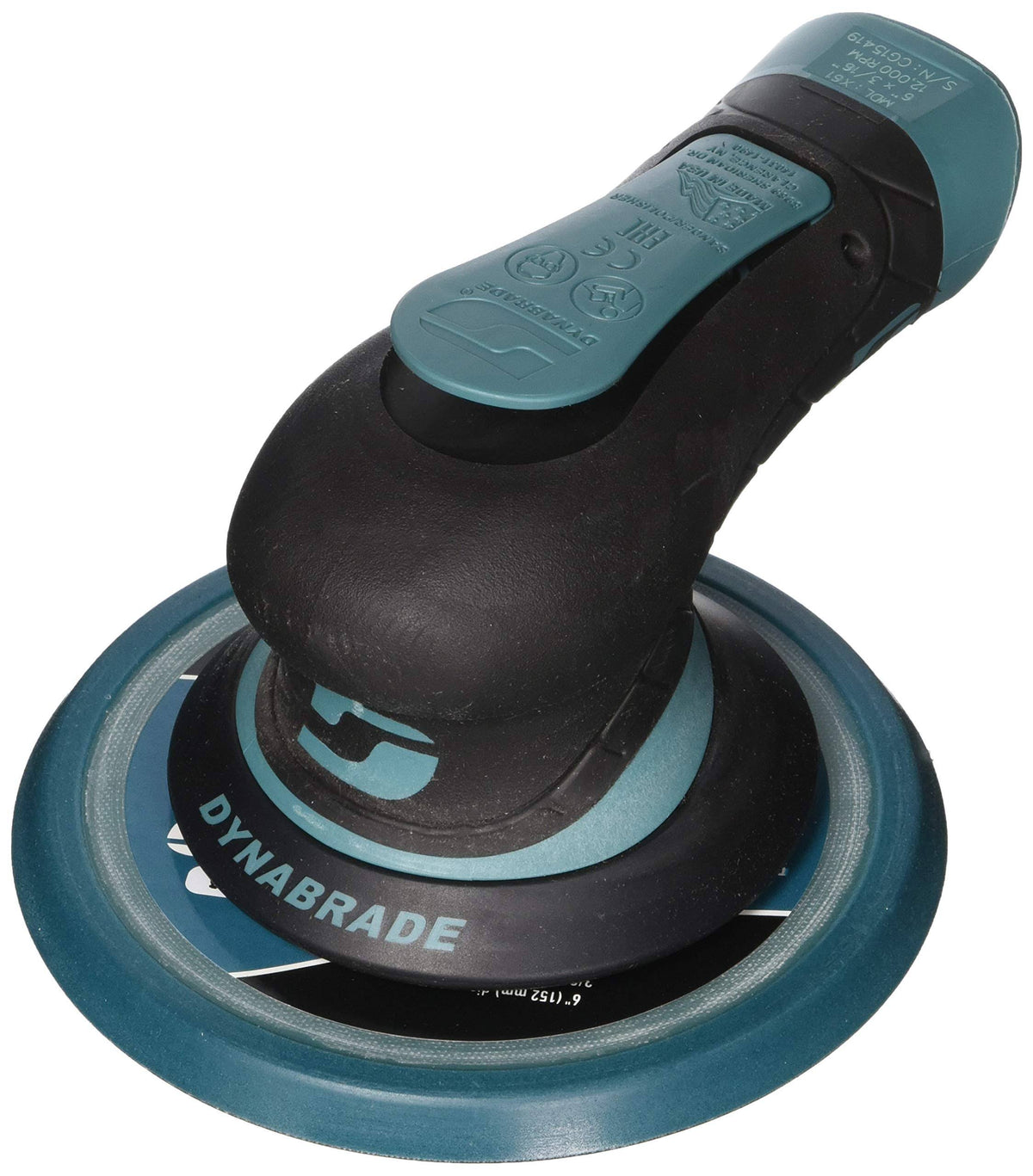 Air Random Orbital Sander, 0.3 Hp, Pad 6x22 K63180