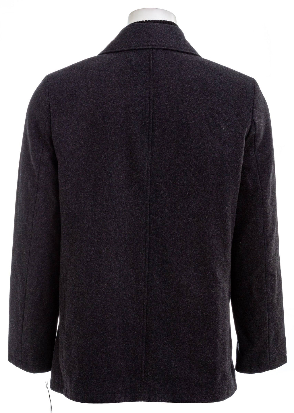 Mens Double Breasted Wool Blend Peacoat Y6239