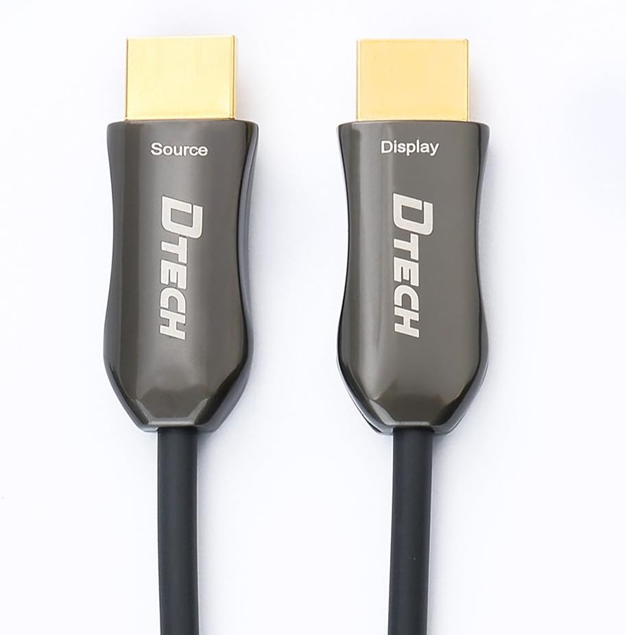 Fiber Optic HDMI Cable 50ft 4K60Hz 18Gbps Slim R82277