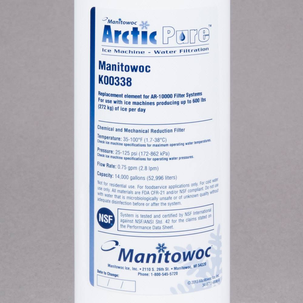Replacement Ice Maker Filter Cartridge P7934