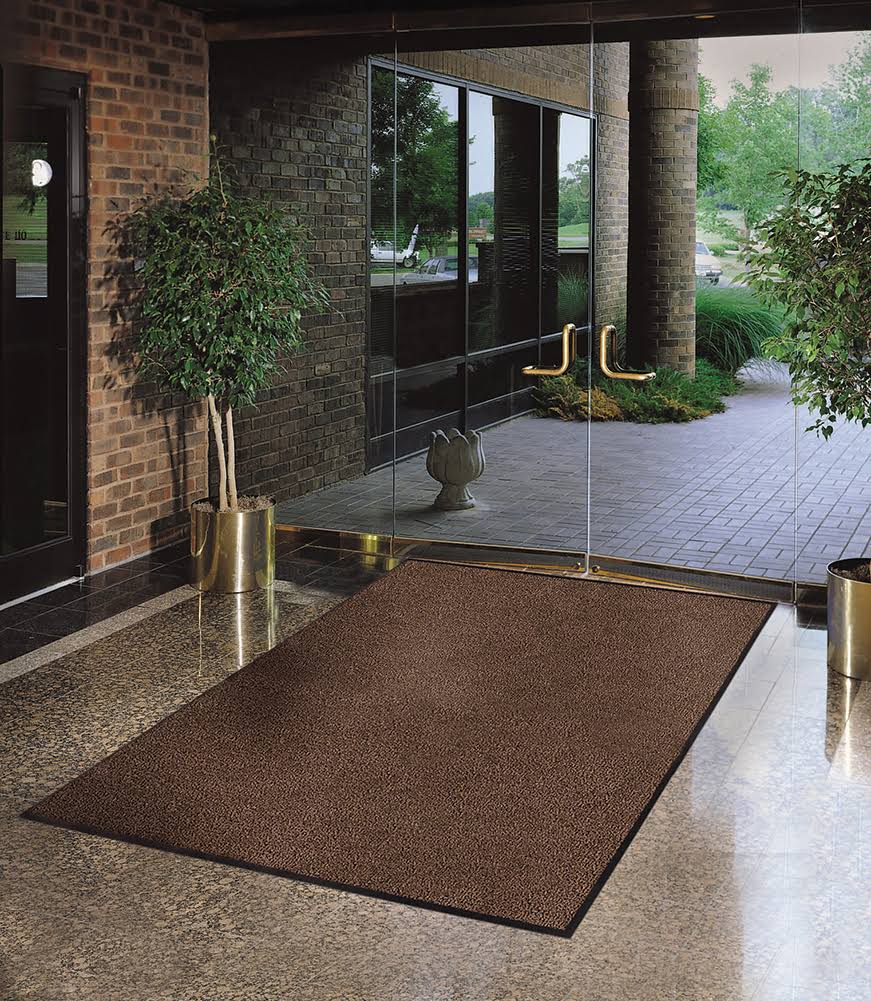 Dark Gray Carpeted Runner 3 x 6 ft I231