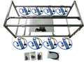 8 PCIe Mining Rig Frame Open Case Z9557