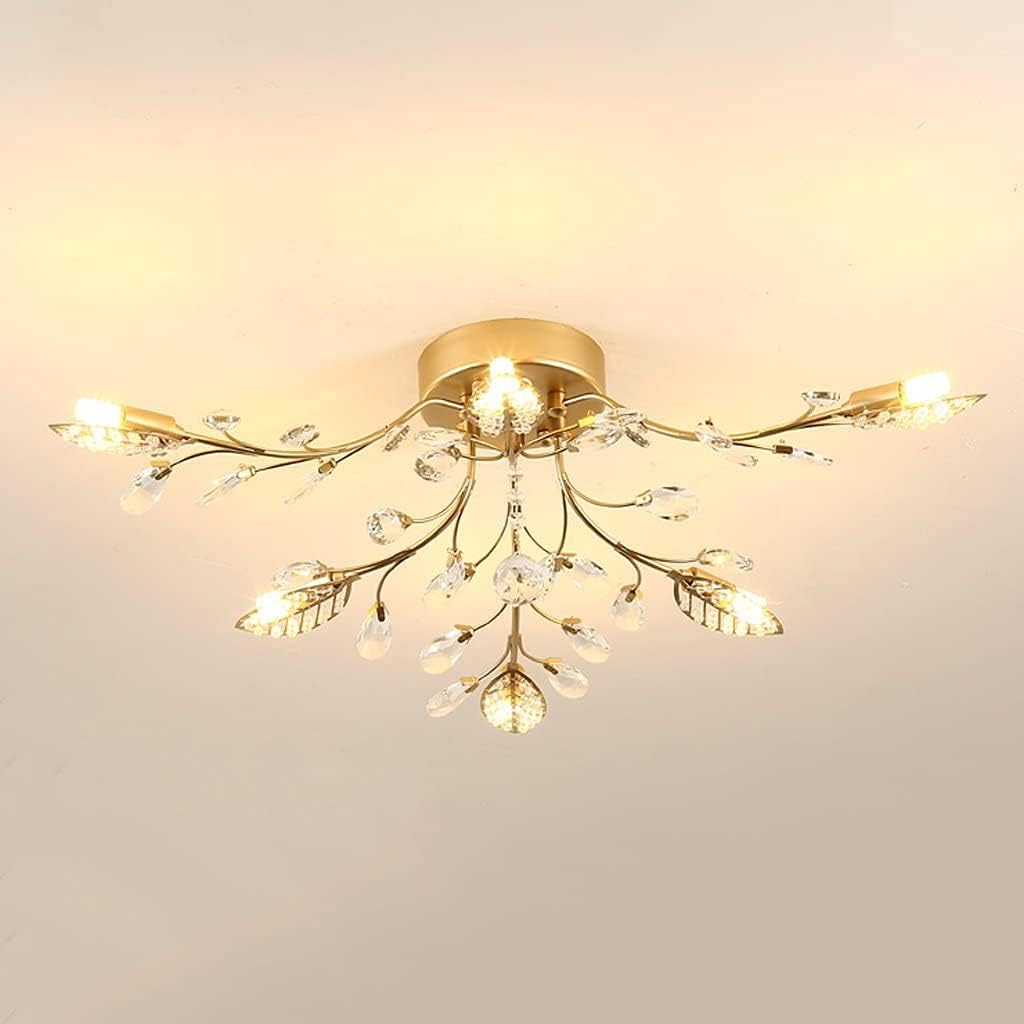 Gold Iron Ceiling Light K27259