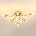 Gold Iron Ceiling Light K27259