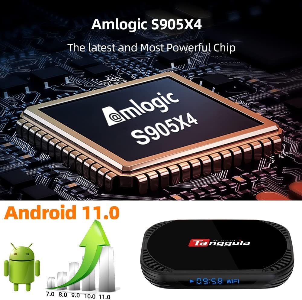 Tanggula X5 Box with Mini Keyboard Voice Remote I397