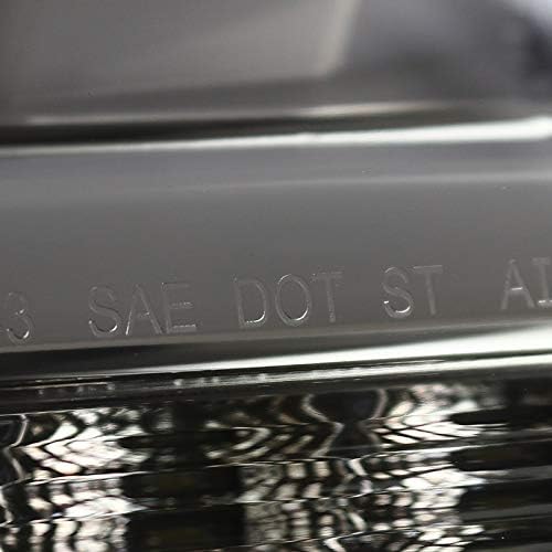 Smoke Lens Chrome Bezel Sequential Full LED Tail Light K701110