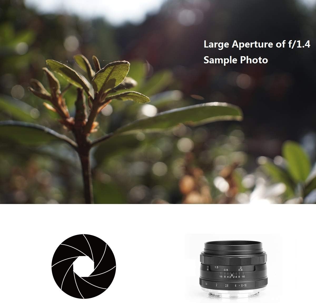 35mm F/1.4 Manual Focus Lens for Fujifilm Mirrorless Camera S931