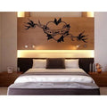 White 47in x 19in Wall Decal C316
