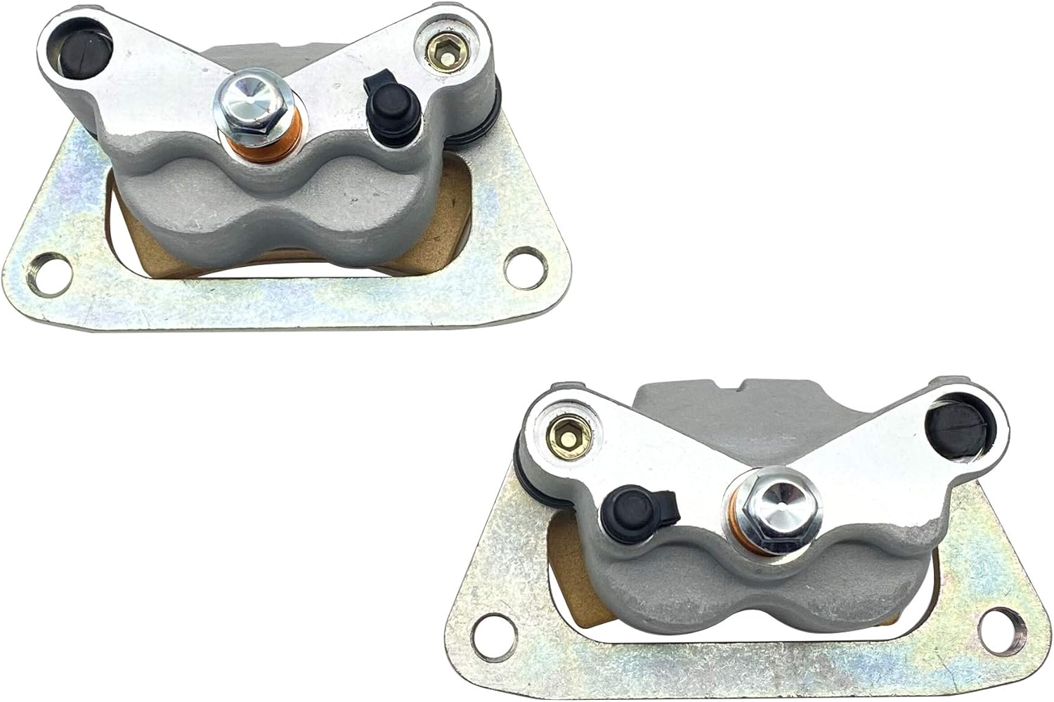 Front Left Right Brake Calipers W/Pads Pack of 2 J8249