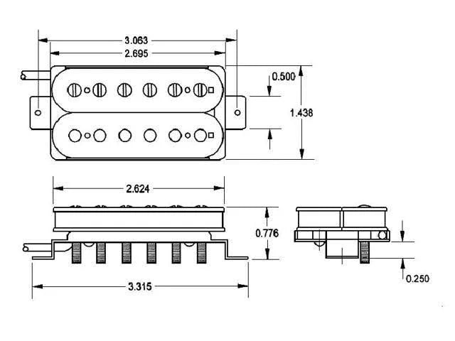Pearly Gates Pickup White Bridge V553801