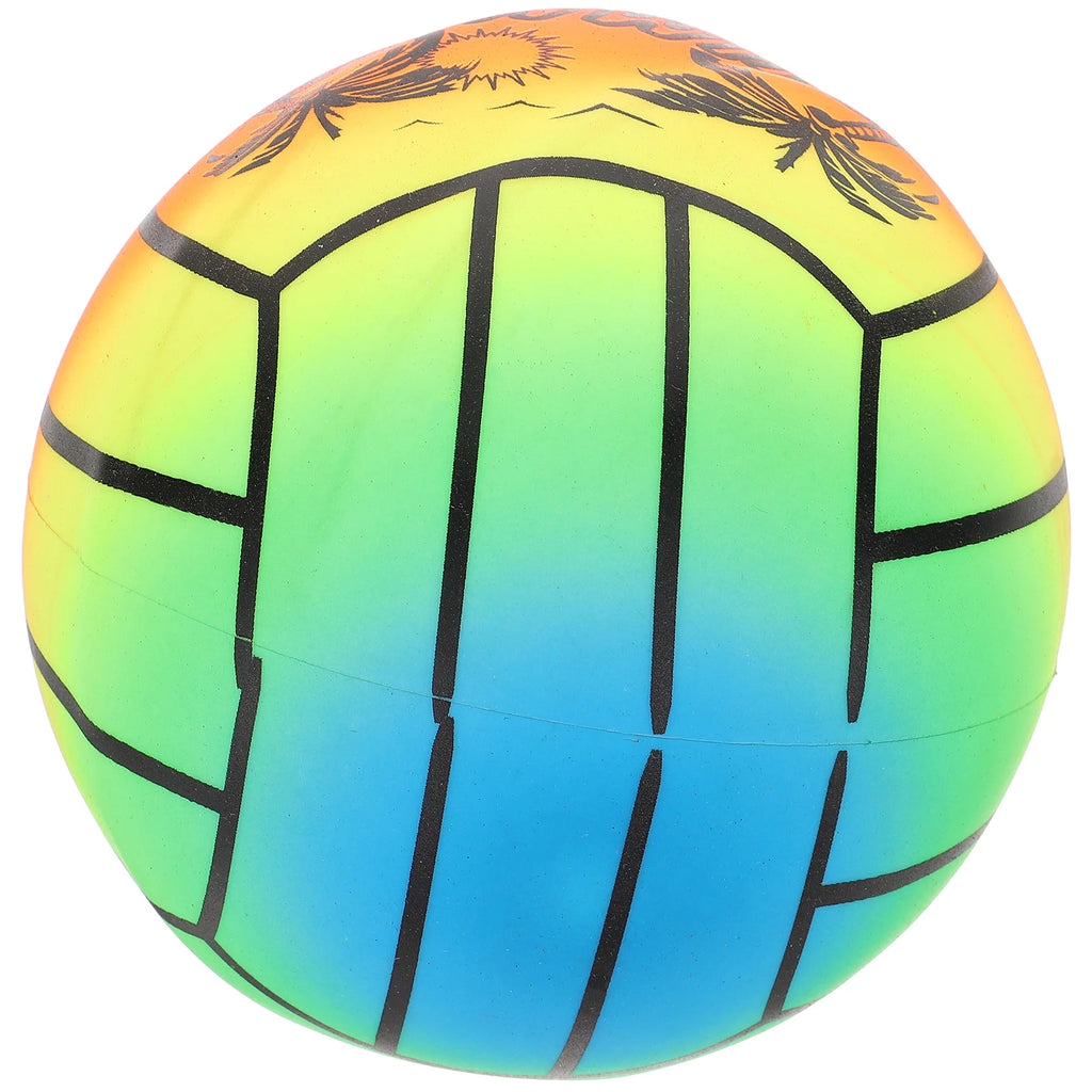 Inflatable Rainbow Volleyball Beach Ball X942366