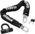 Heavy Duty 12mm Chain Bicycle Lock with 16mm U Lock S58351