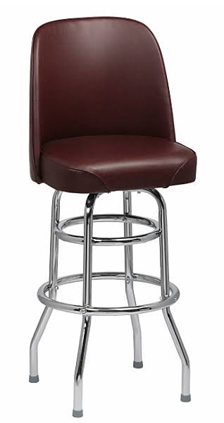 Brn Bucket Bar Stool (2 Each) Q29479