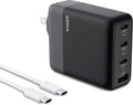 USB C Charger, 100W 4-Port Type C Fast PD Charger, GaN Power Tech, Pack of 2 X782