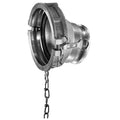 Aluminum Cam and Groove Coupling, 4x22 Female Coupler x 4x22 Male Adapter, 150 PSI A797