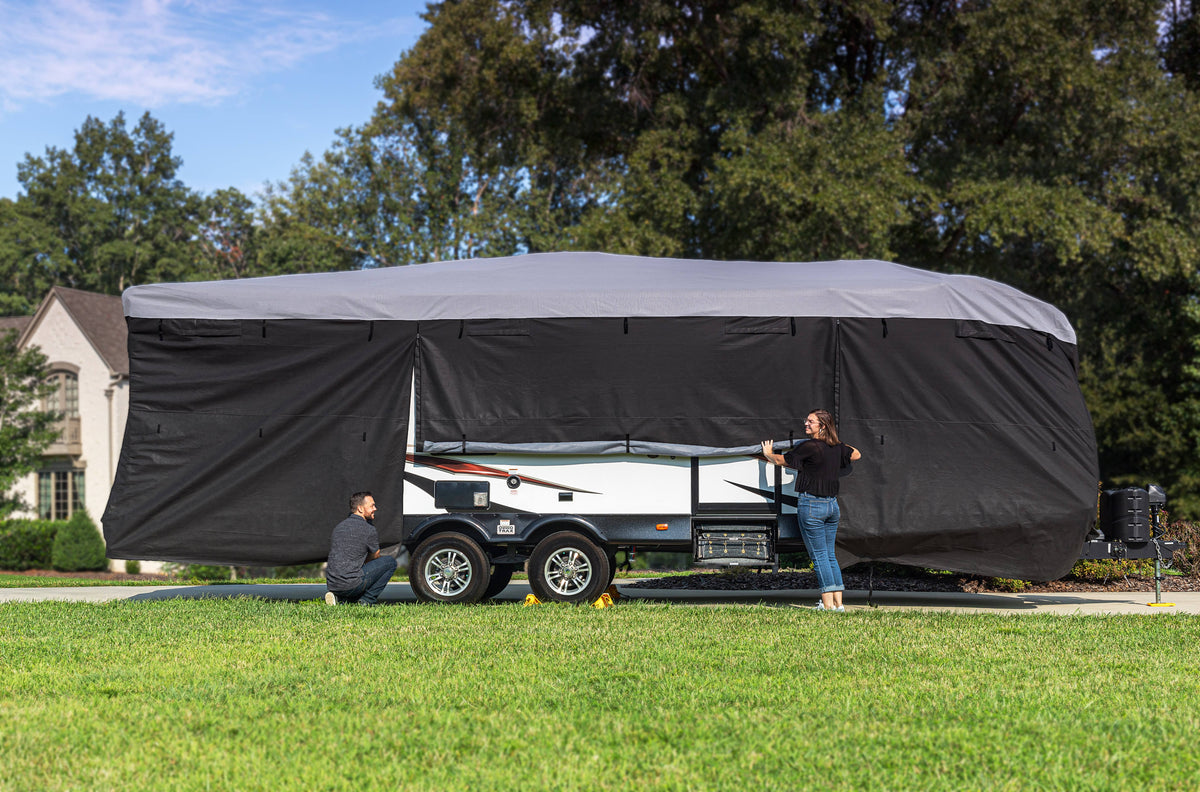 RV Cover for Travel Trailer 22& - 24& S716