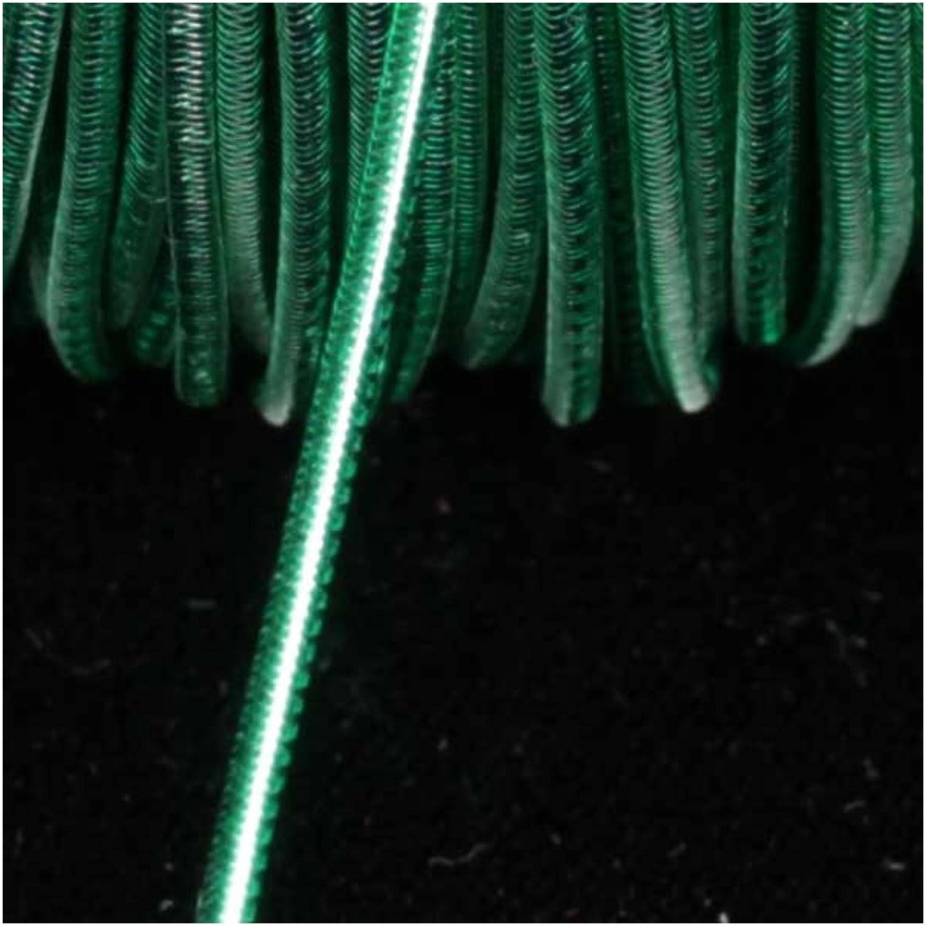 Metallic Green Braided Elastic Cord 1.75mm x 218 Yards J691300