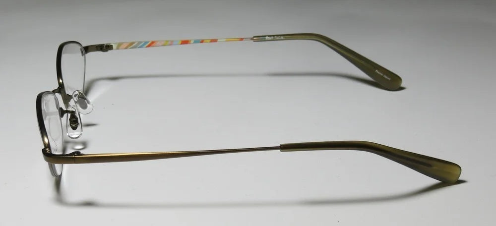 Matte Khaki Cat Eye Full-Rim Eyeglasses B4772