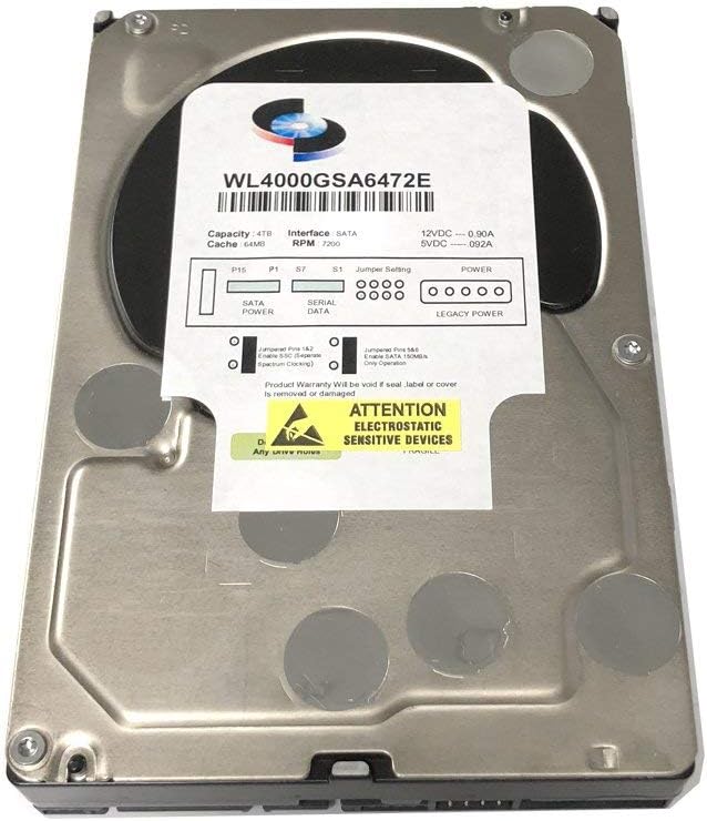 4TB 7200RPM 64MB Cache SATA 6Gb/s 3.5inch Internal Desktop Hard Drive Q1775