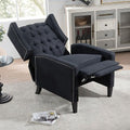 Gray Wingback Recliner Chair with Birch Legs D758773