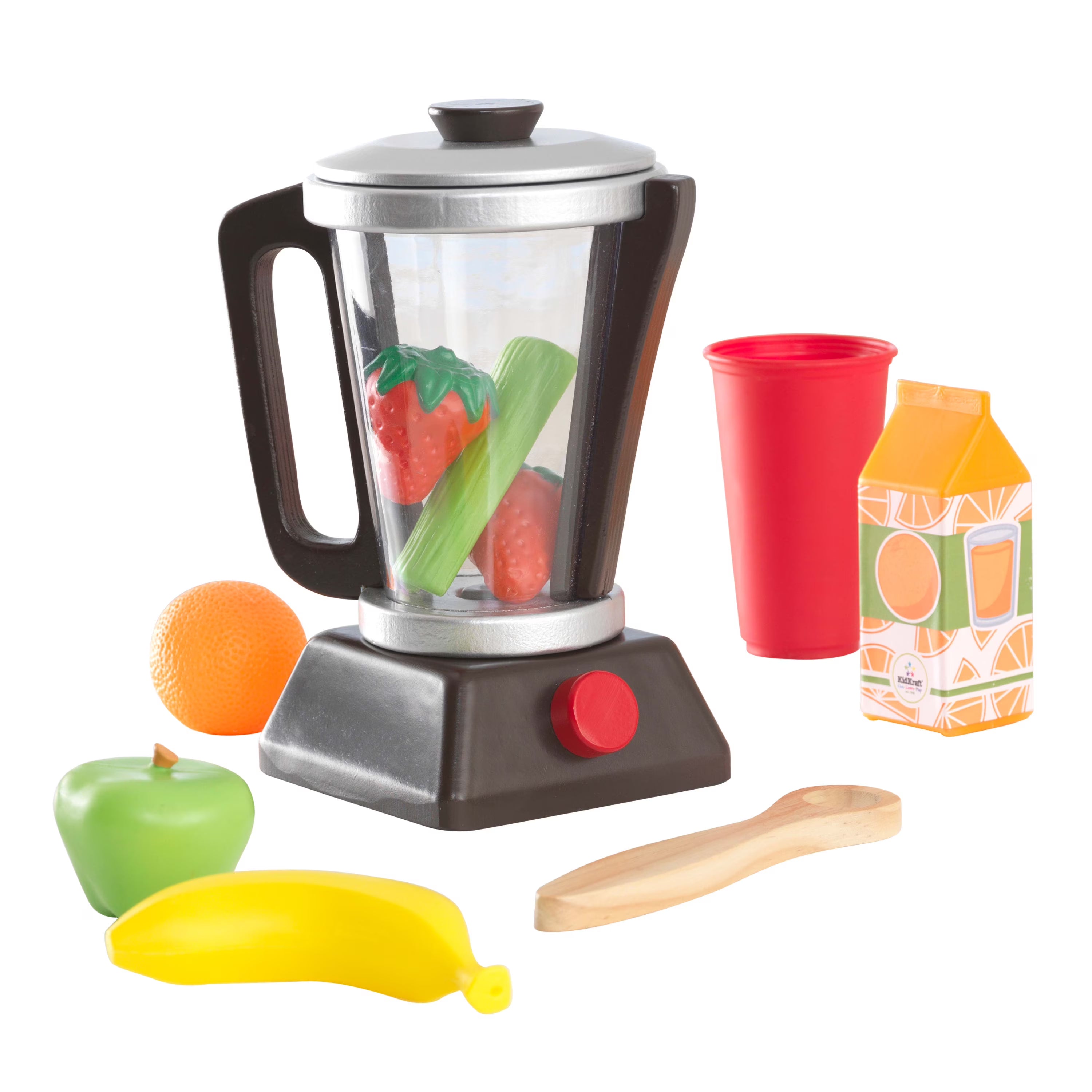 Wooden Espresso Smoothie Set with Toy Food I926932