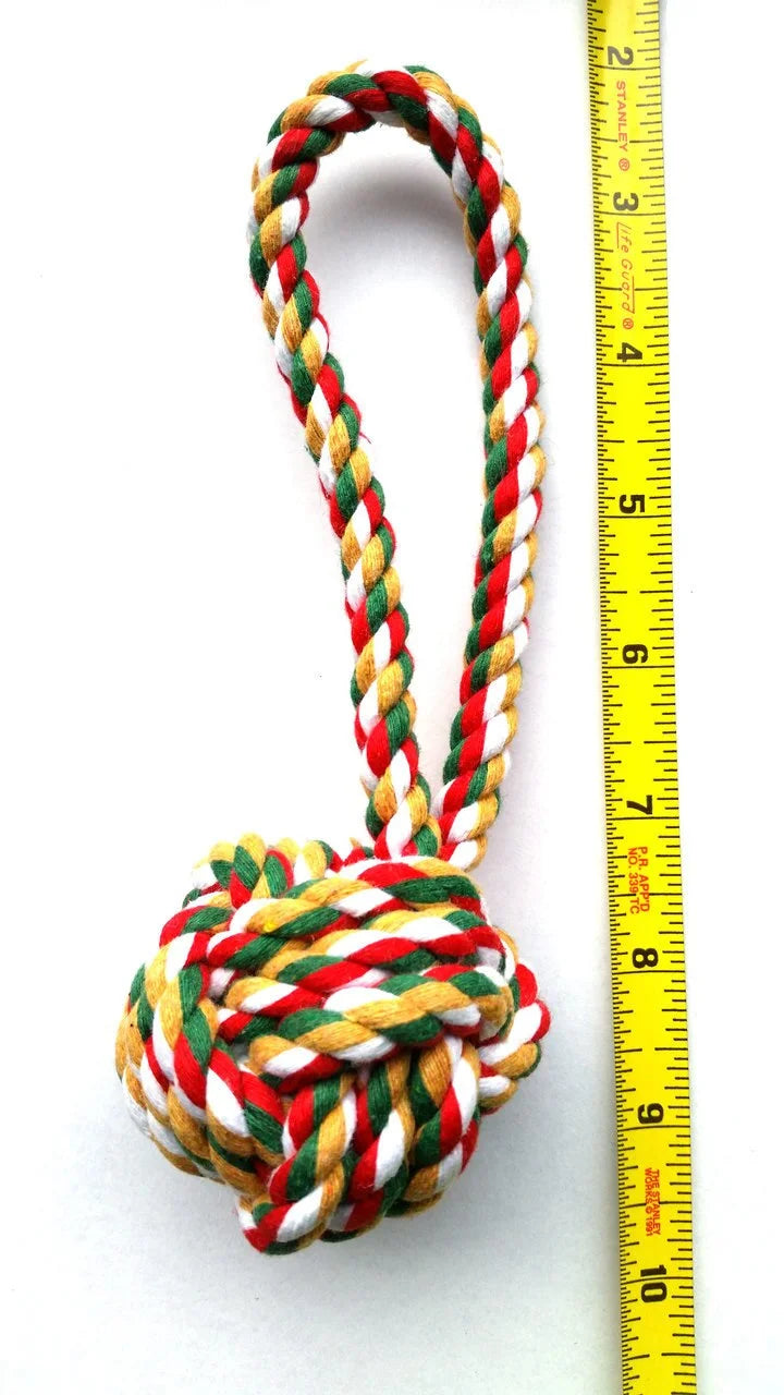 Rope Ball Knot Dog Toy F219