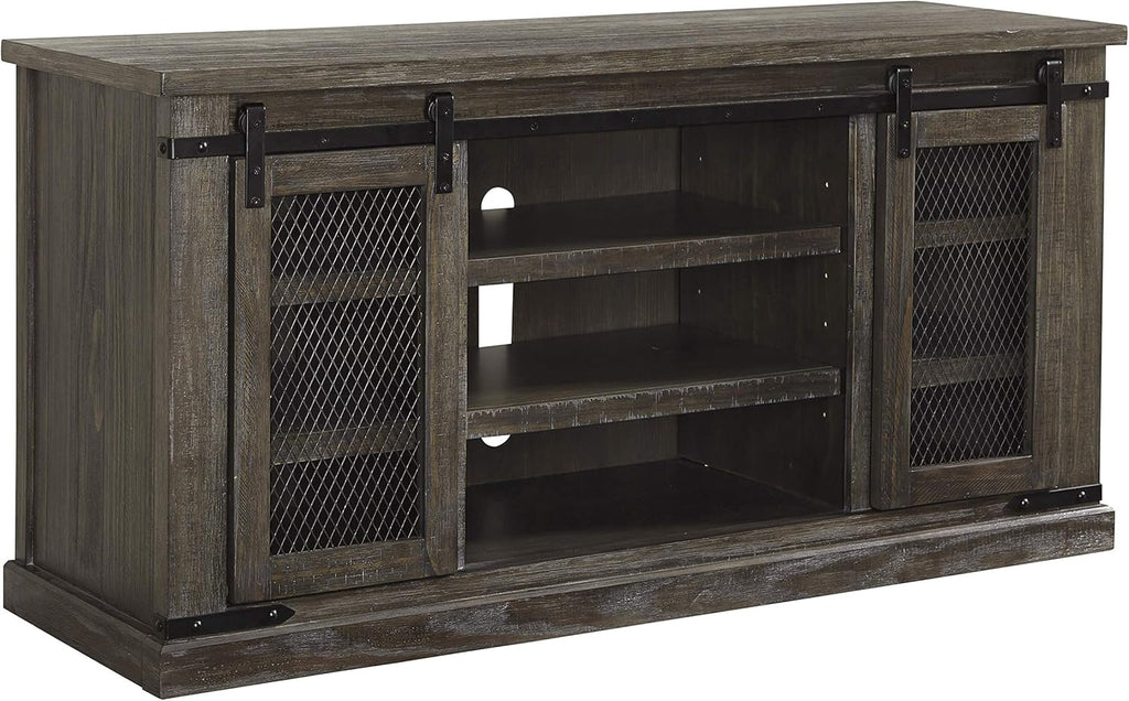 Large TV Stand Whitewash K2707