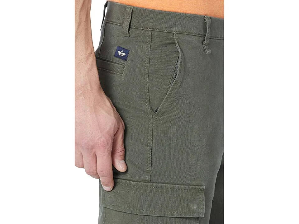 Green Straight-Fit Cargo Pants T862933