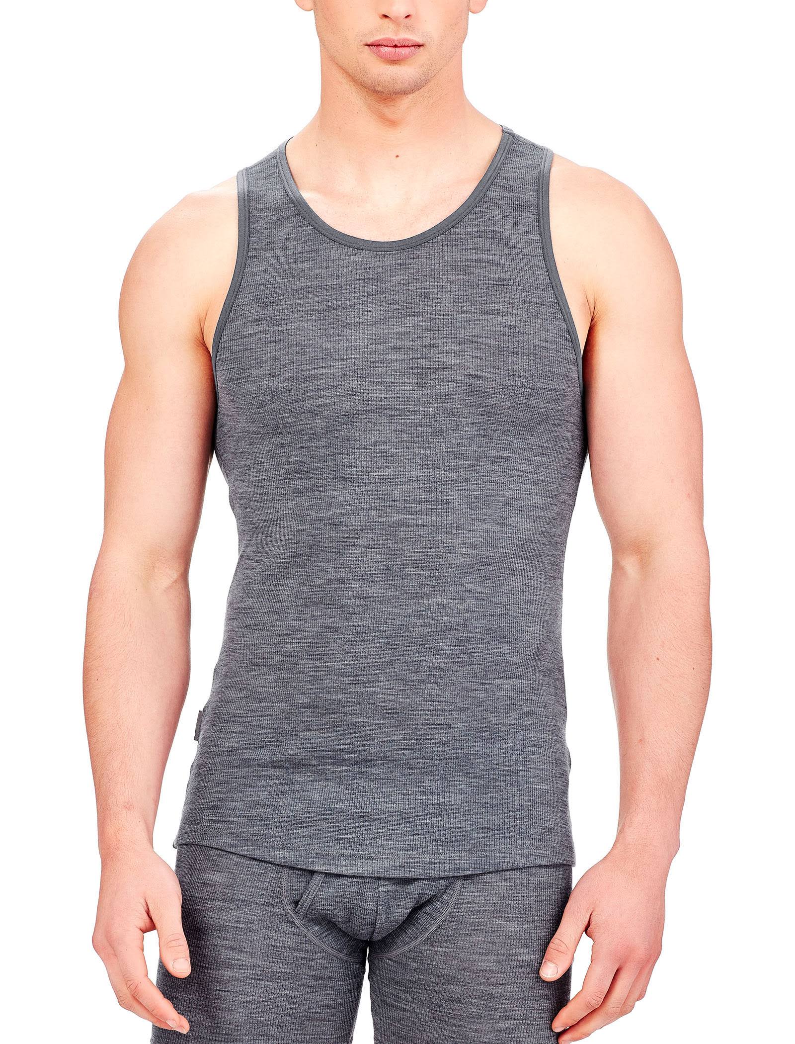 Men's Anatomica Rib Tank Gritstone Heather M408915