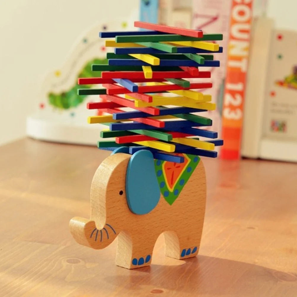 Wooden Stackable Building Blocks Educational Toys K377
