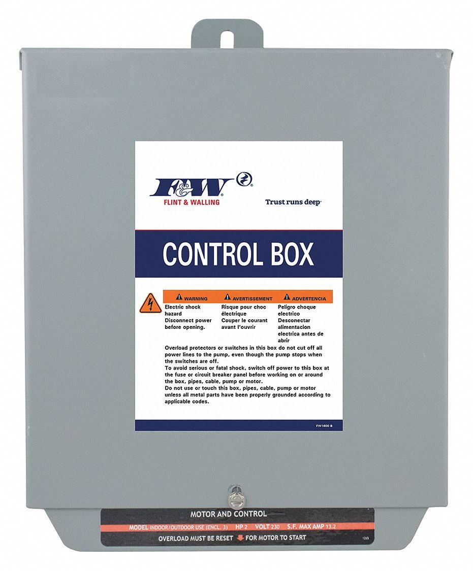 Simplex Submersible Pump Control Panel F48657